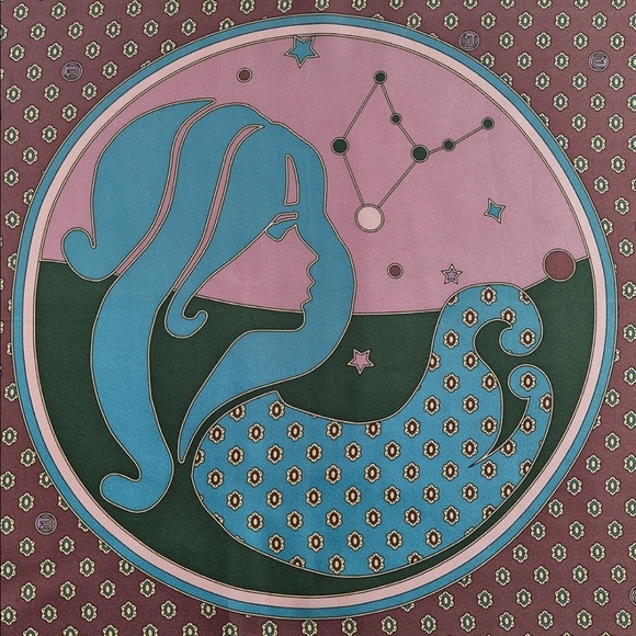 ZARA Virgo Silk Scarf - Picture 5 of 9